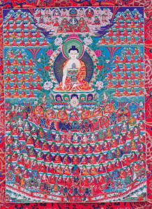 ラムリムの集会図；『チベット密教 瞑想入門』より